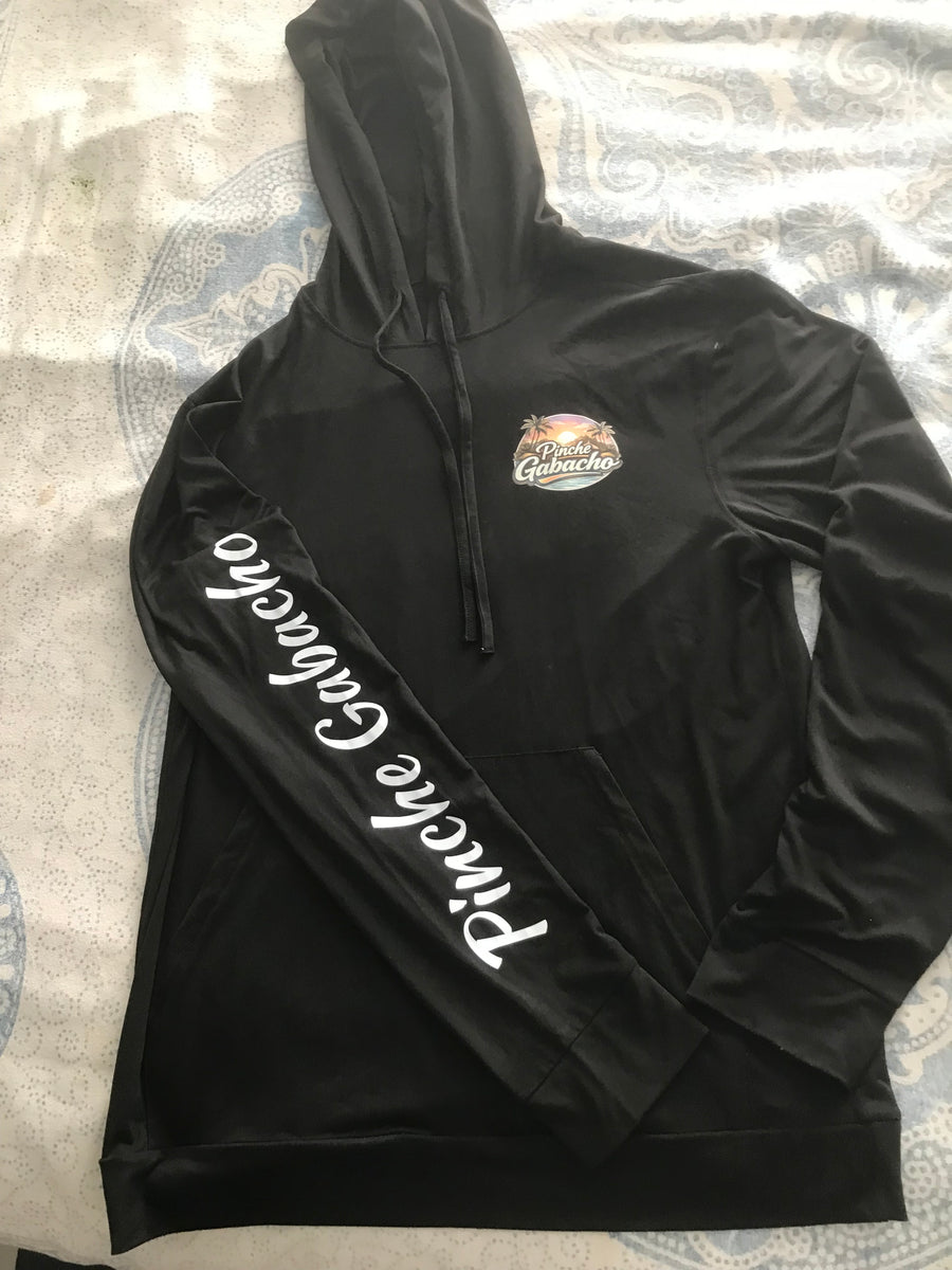 Pinche Gabacho Black Performance Hoodie