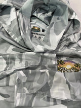 Pinche Gabacho Grey Camo Performance Hoodie
